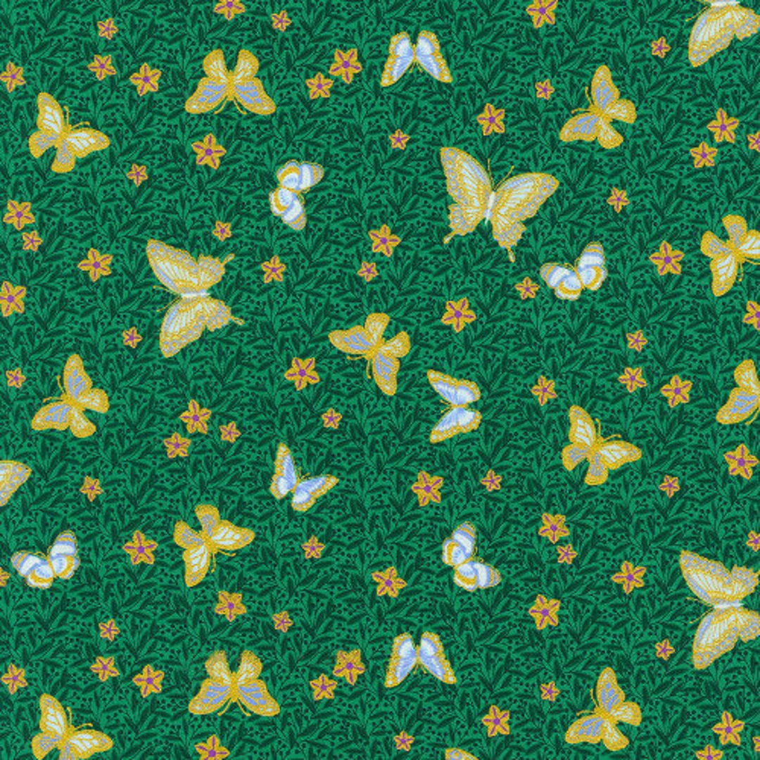 Robert Kaufman "Butterflies" Half-Yard Bundle - 10 Fabrics, 5 Total Yards
