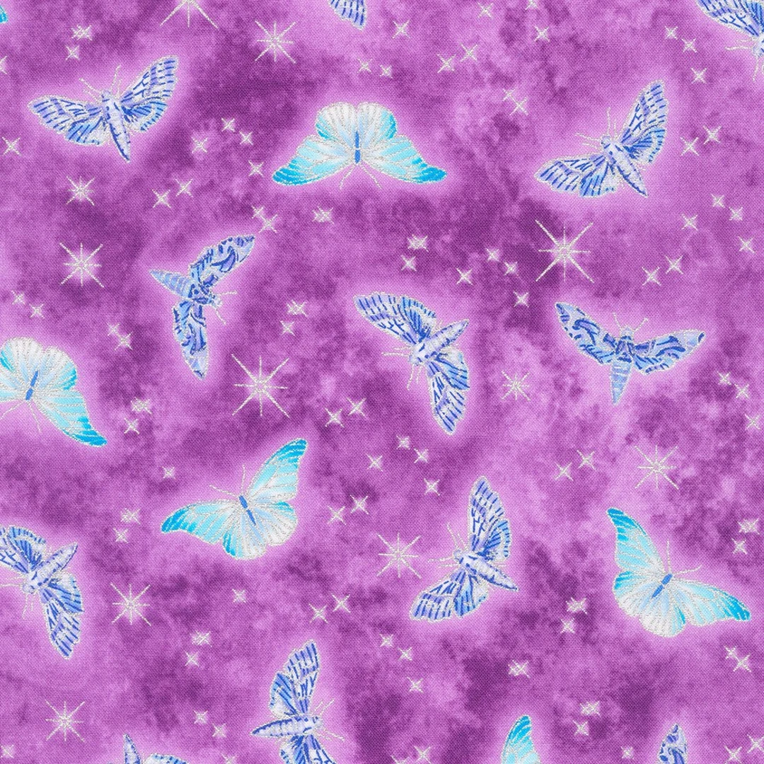 Robert Kaufman "Butterflies" Half-Yard Bundle - 10 Fabrics, 5 Total Yards