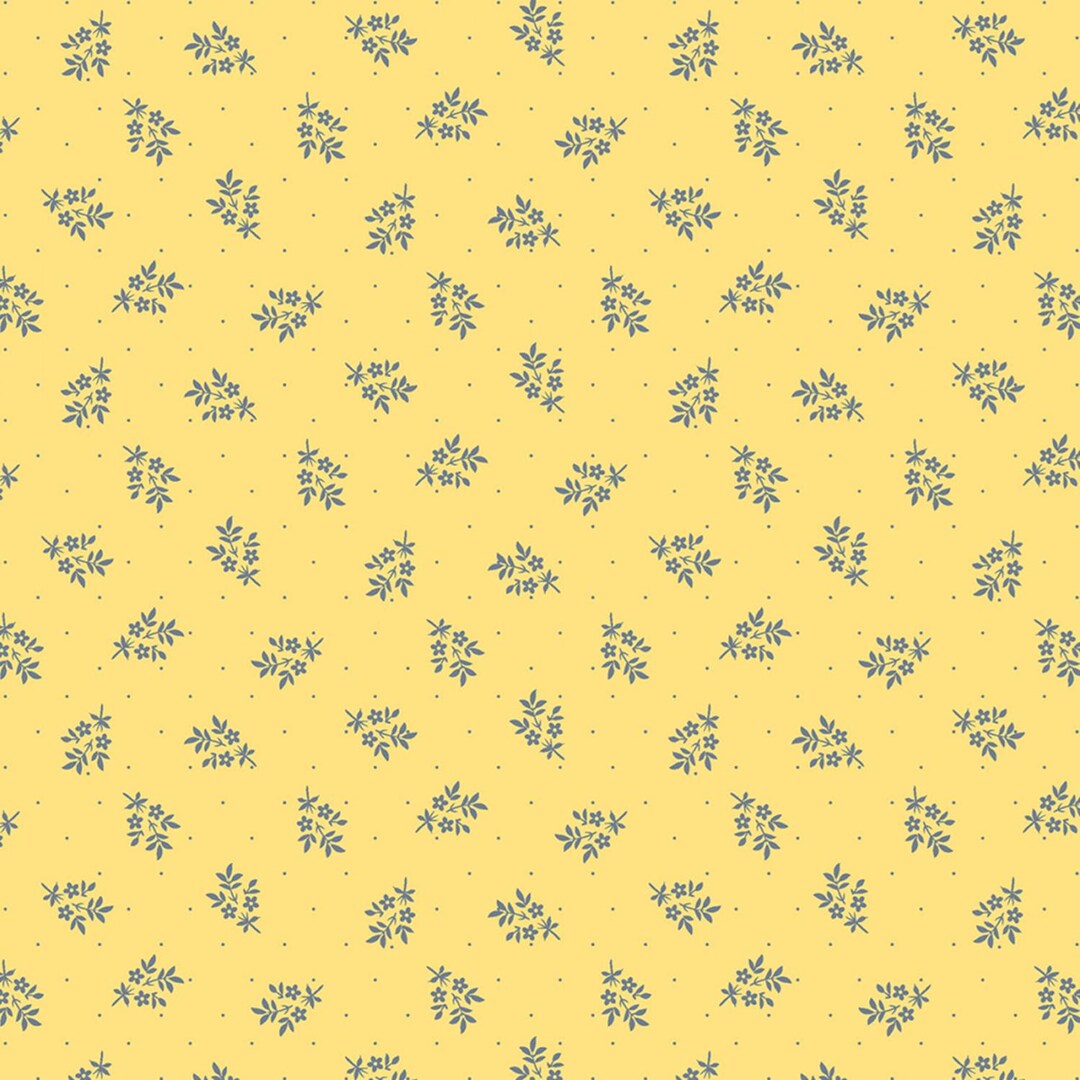 (4.5 yd) Marcus Fabrics Woof And Warp R311129D Maize Bouquet