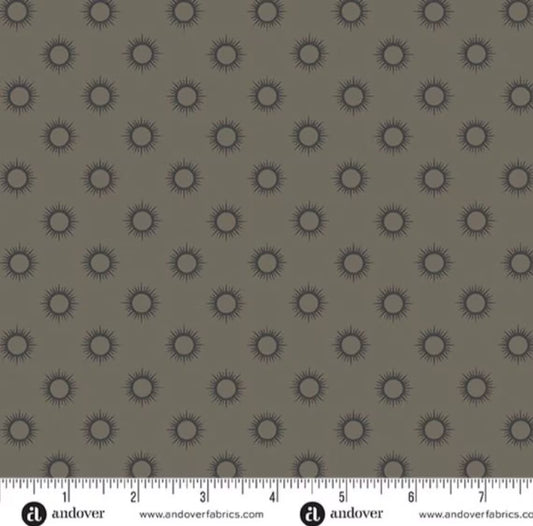 (2 yd) Andover/Makower UK Mellow Drama Nimbus 1150-KN