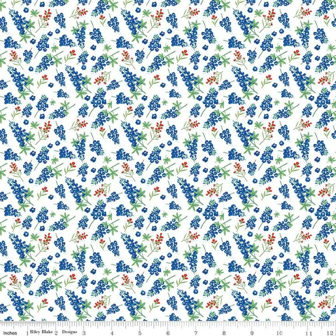 Riley Blake "Friendship Florals" Half-yard Bundle - 10 Fabrics, 5 Total Yards