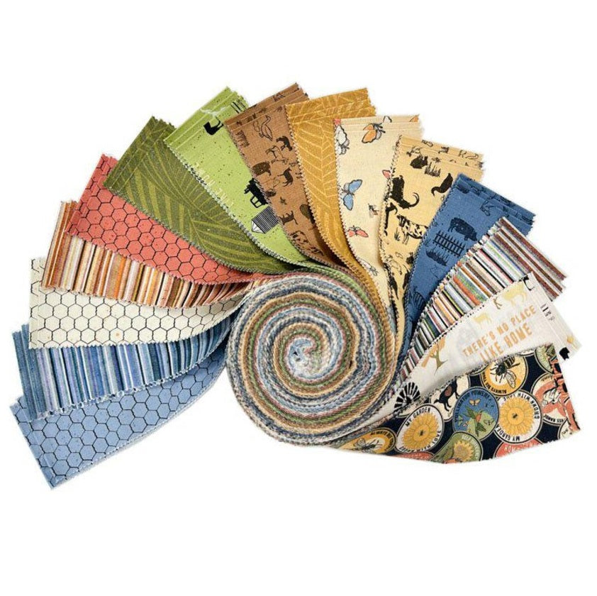 Clothworks - Homesteading - 40 Strip Jelly Roll