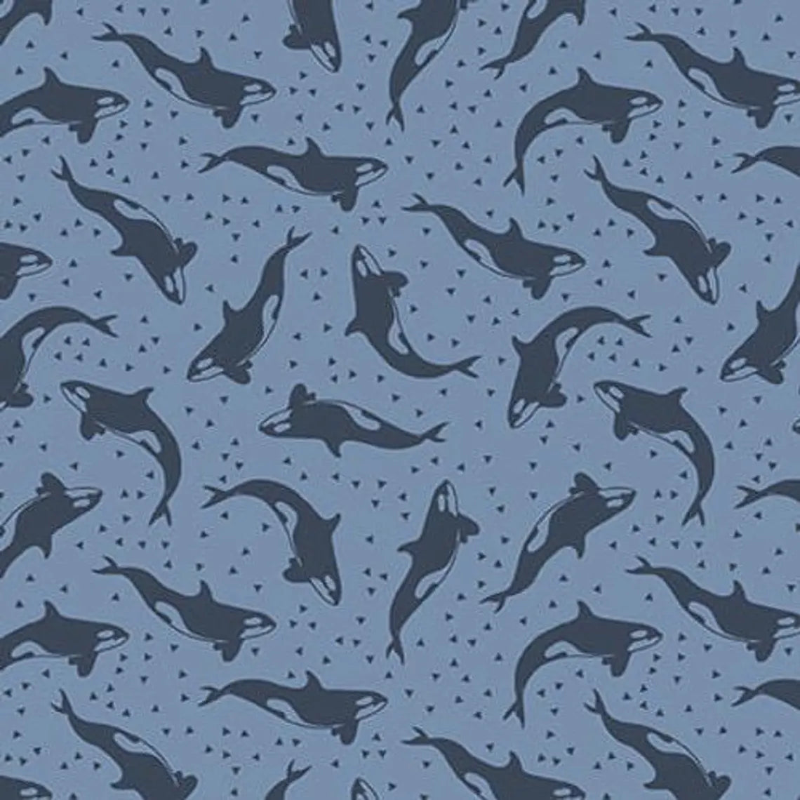 (5 yd) eStudio Polar Plungers 7886-77 Orcas/Whales