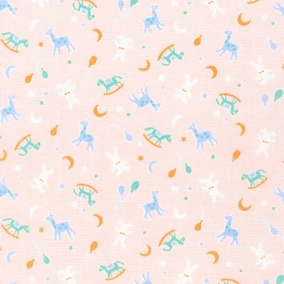 Robert Kaufman "Handworks Home" Pink Half-Yard Bundle - 10 Fabrics, 5 Total Yards
