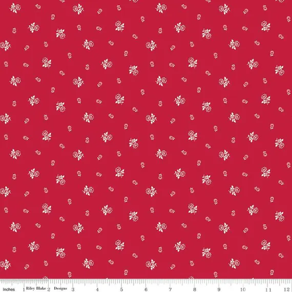 Riley Blake "Red Delicious" Half-yard Bundle - 10 Fabrics, 5 Total Yards