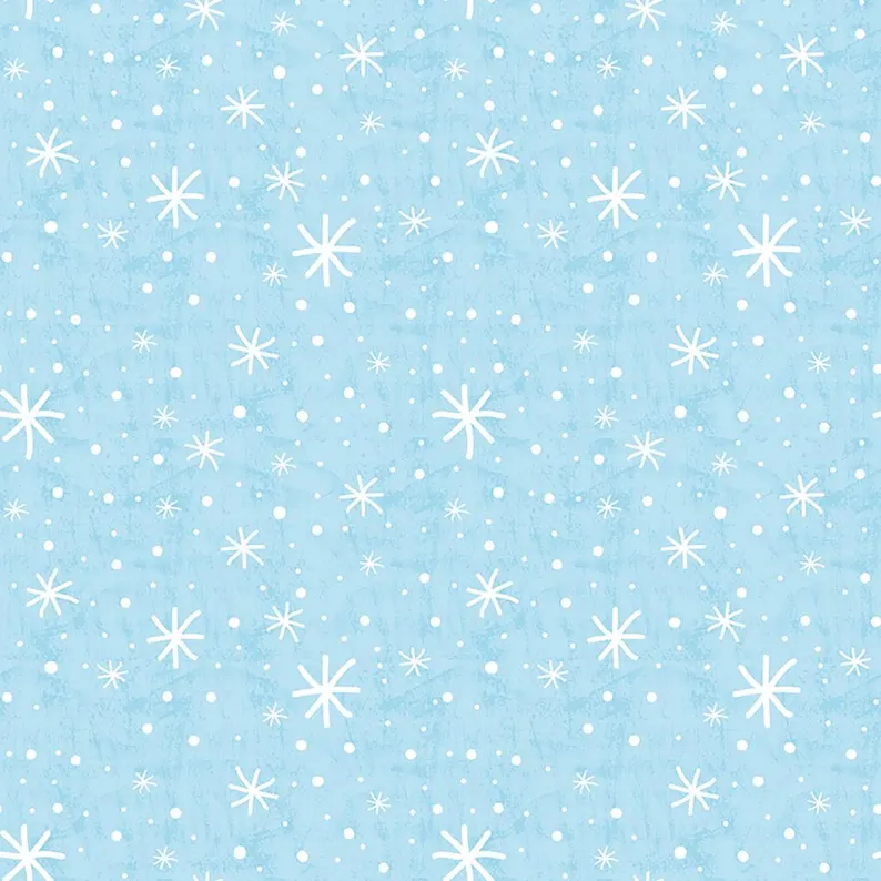 Clothworks "Snow Fun" Half-yard Bundle - 10 Fabrics, 5 Total Yards