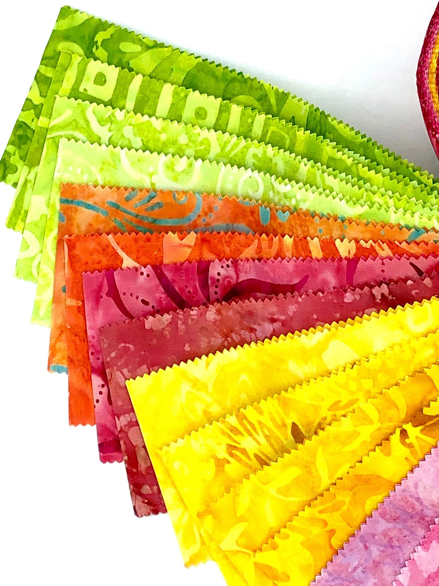 Maywood Studio - Java Batiks - Vibrant - 40 Strips – JellyRollFabric.net