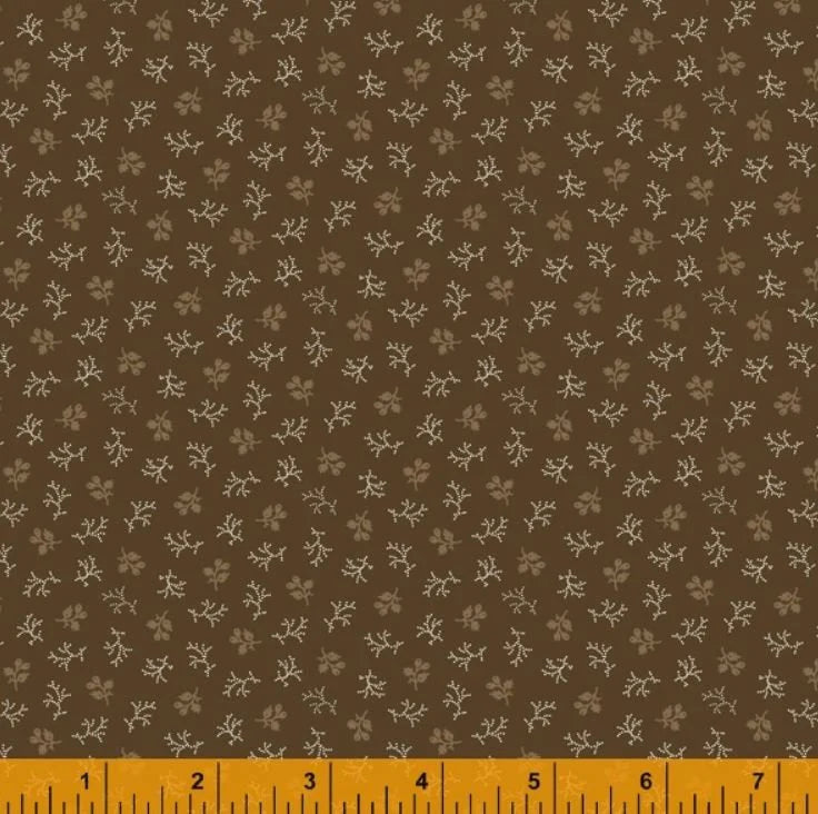 (6 yd) Windham Fabrics Lexington 52967-5 Brown Berries