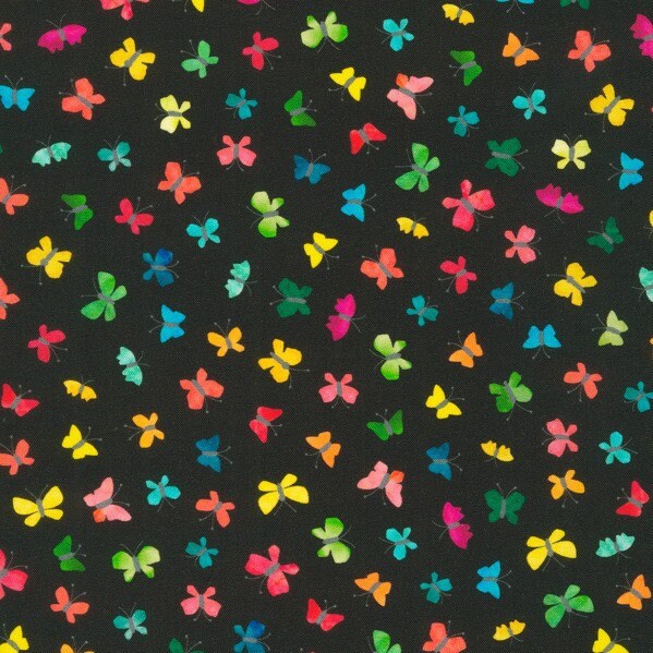 Robert Kaufman "Butterflies" Half-Yard Bundle - 10 Fabrics, 5 Total Yards