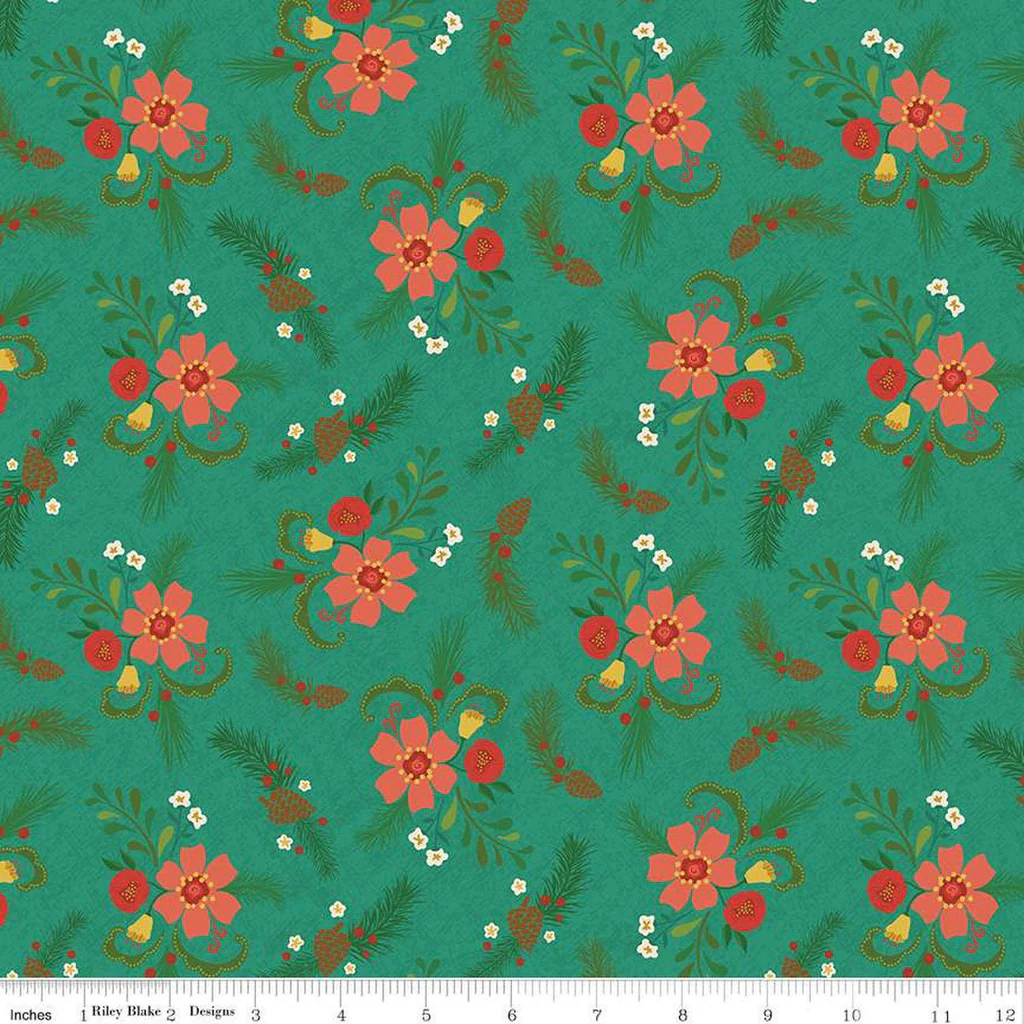 Riley Blake "In From The Cold" Half-yard Bundle - 10 Fabrics, 5 Total Yards