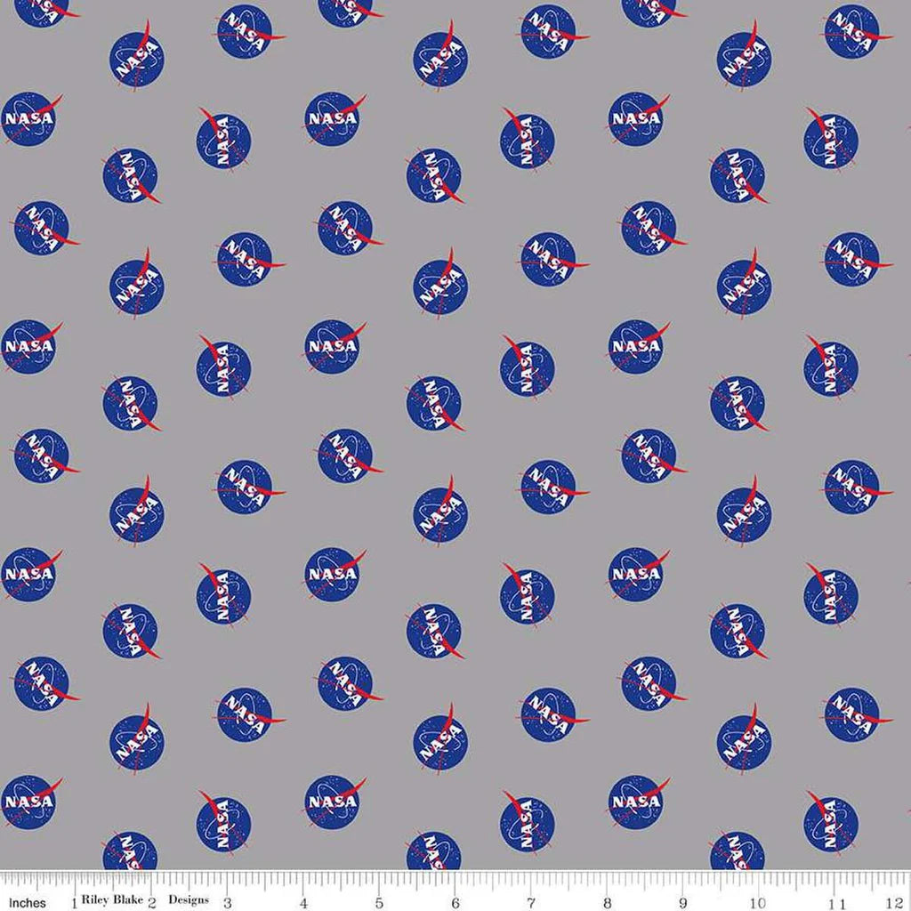 Riley Blake "Outer Space" (NASA) Half-yard Bundle - 10 Fabrics, 5 Total Yards