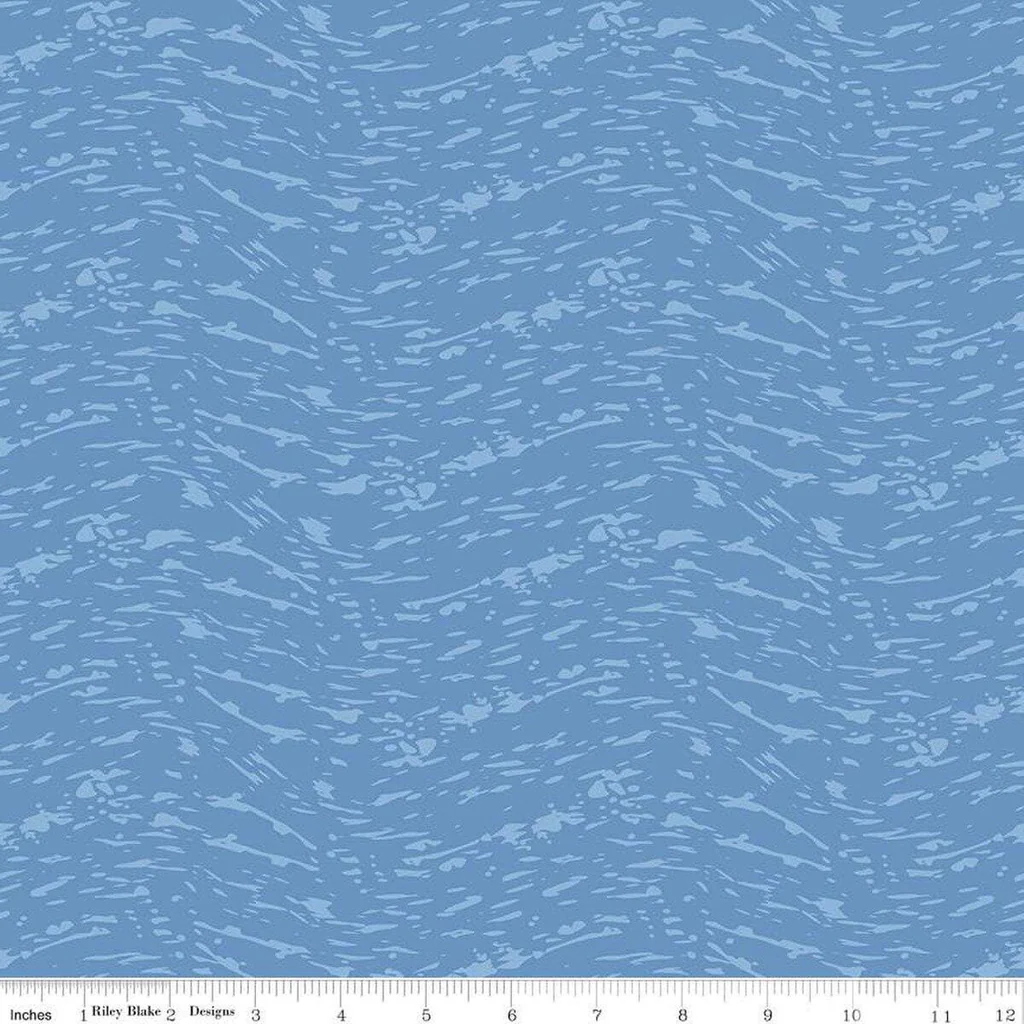 Riley Blake "Ocean Oasis" Half-yard Bundle - 10 Fabrics, 5 Total Yards