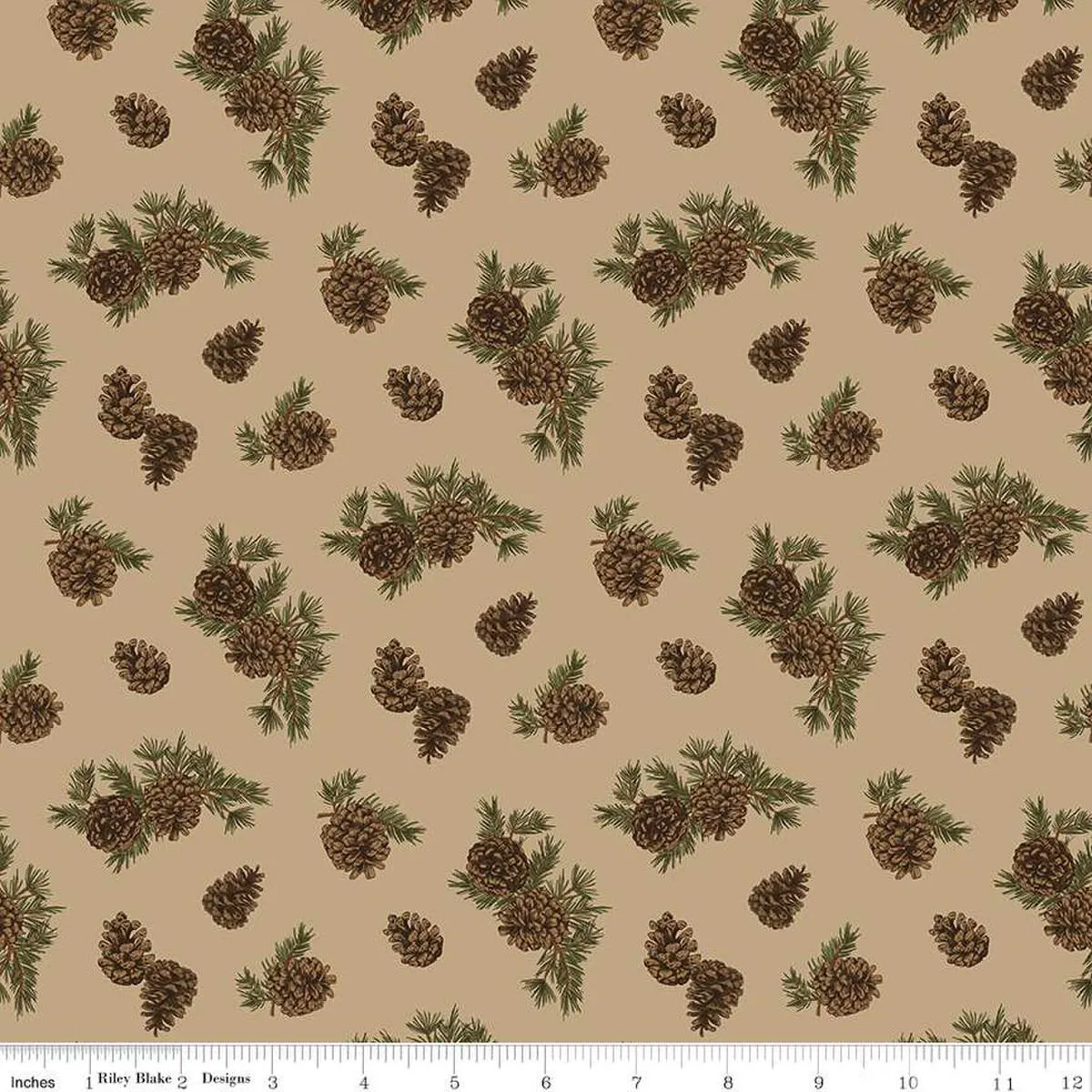 Riley Blake "Pine Grove" Half-yard Bundle - 10 Fabrics, 5 Total Yards