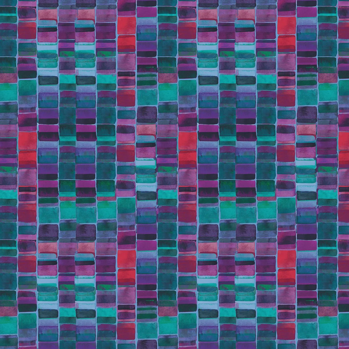 Half-Yard Bundle- Benartex "Watercolor Geometry" - 10 Fabrics, 5 Total Yards