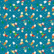 Clothworks "Snow Fun" Half-yard Bundle - 10 Fabrics, 5 Total Yards