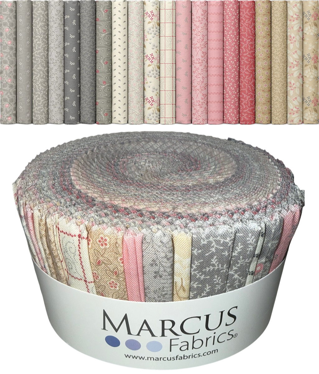 Marcus Fabrics - Joyful Journal - 40 2.5" Strips/Jelly Roll
