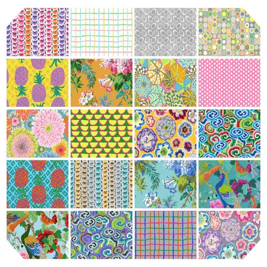 Free Spirit - Kaffe Fassett Collective - August 2026 Soft Colorway - 40 Strip Design Roll