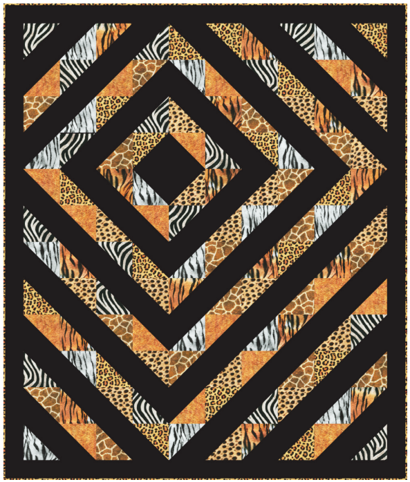 Free "Kingdom" Half-Yard Quilt Pattern From Robert Kaufman!