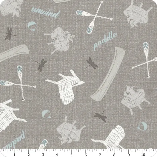 Wilmington Prints "Lake Retreat" Half-Yard Bundle - 10 Fabrics, 5 Total Yards