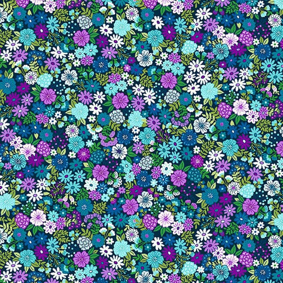 Andover/Makower UK "Tropica" Half-yard Bundle - 10 Fabrics, 5 Total Yards