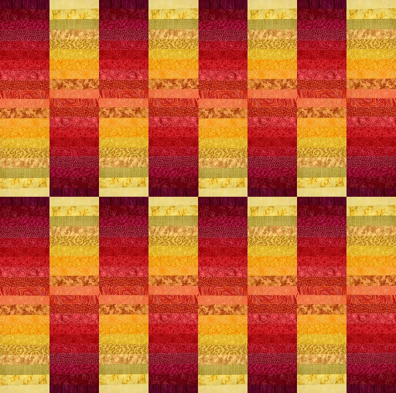 Marigold 2.5" Roll - 20 Fabrics, 20 Total Strips