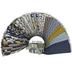 Quilting Treasures QT Fabrics - Modern Refinement by Steve Baker - 40 Strip Jelly Roll