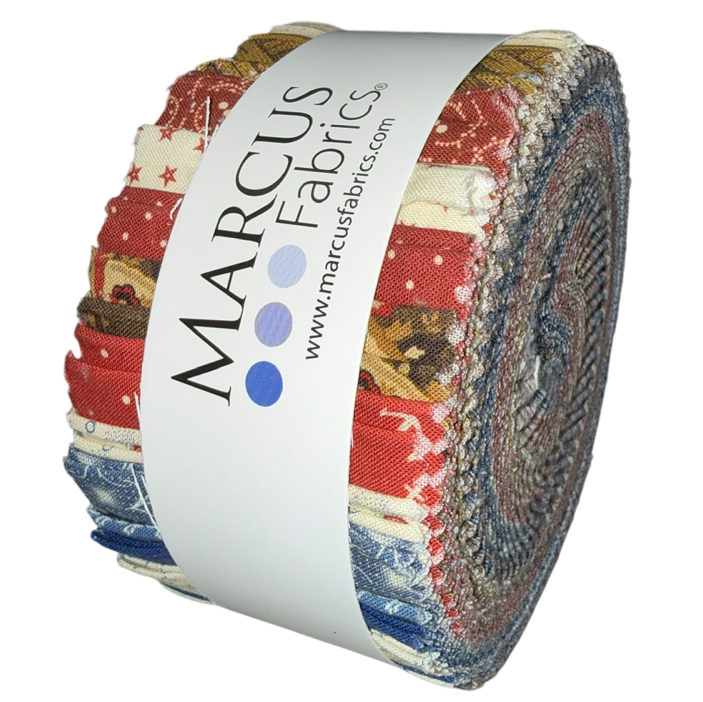 Marcus Fabrics - Making Waves by Katie Solberg - 40 2.5" Strips/Jelly Roll