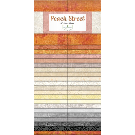 Wilmington Prints - 40 Karat Gems - Peach Street