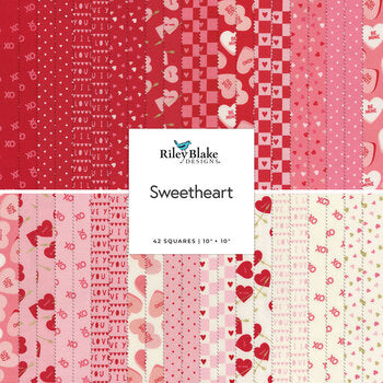 Riley Blake Sweetheart - 40 Strip Rolie Polie