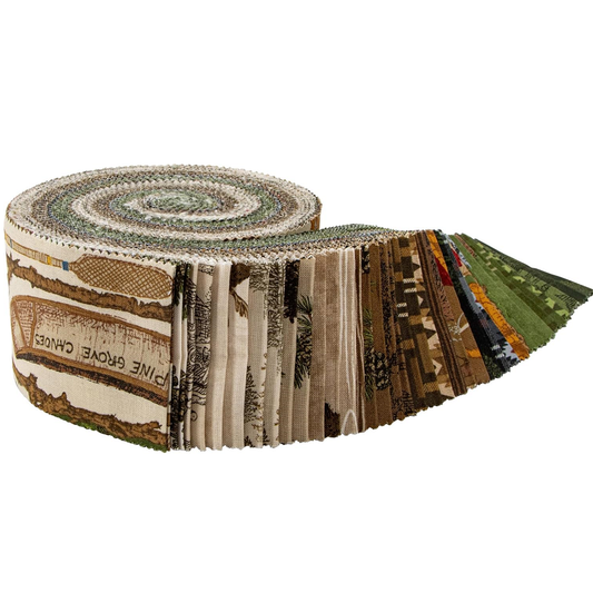 Riley Blake Pine Grove - 40 Strip Rolie Polie