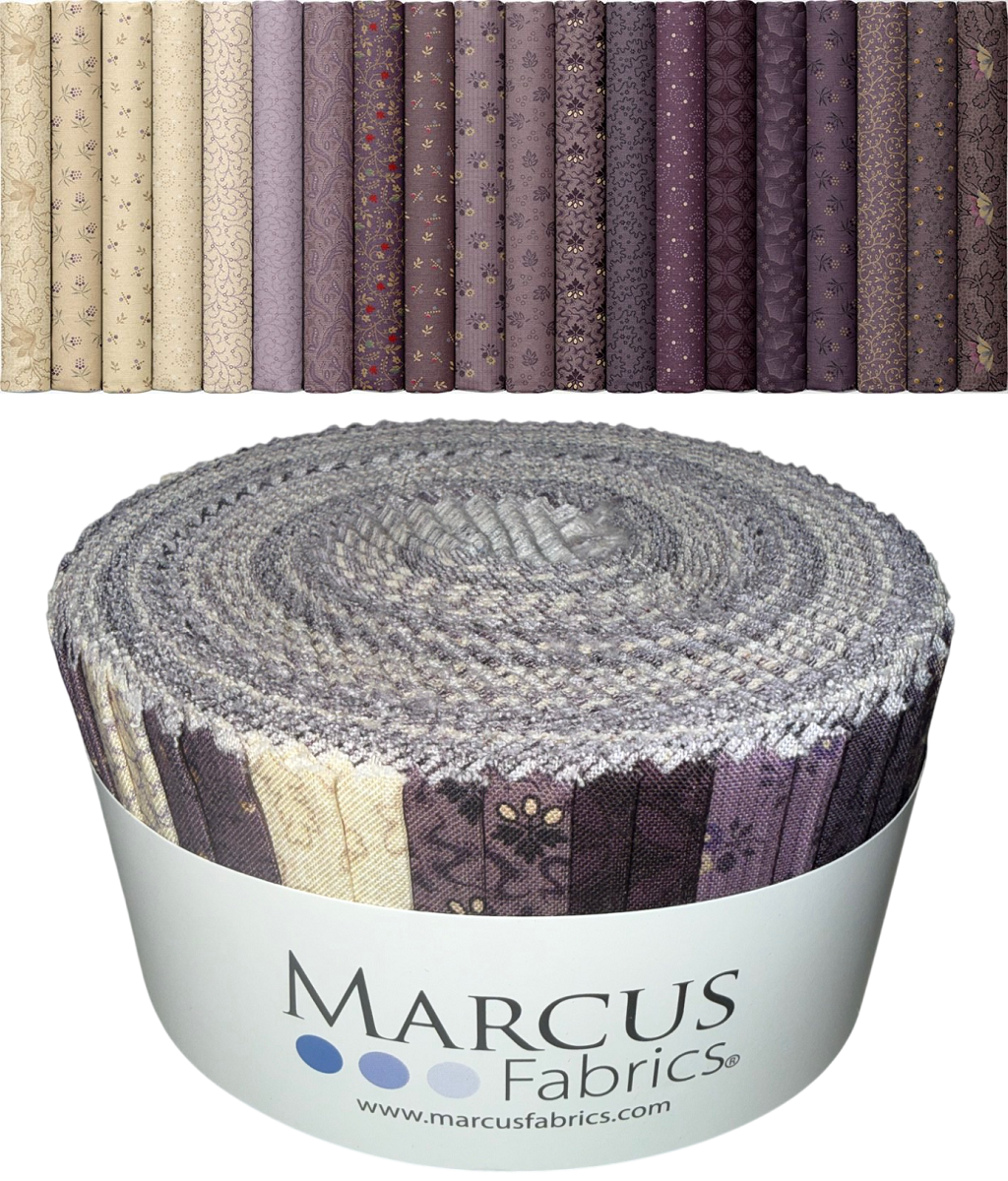 Marcus Fabrics - Plumberry Farm - 40 2.5" Strips