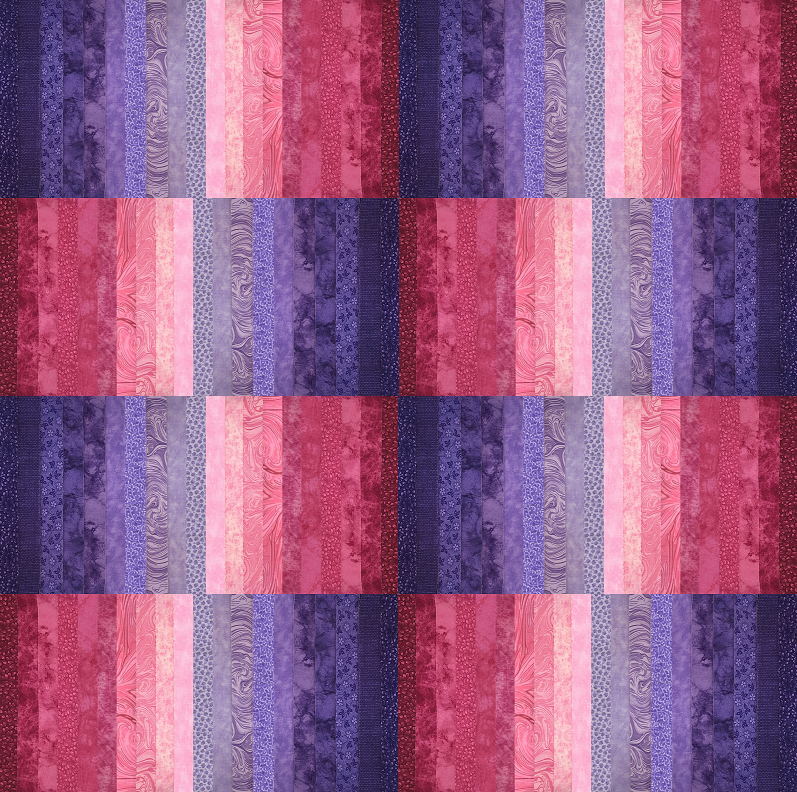 June Doe Fabric Collections - Plumberry - 40-Strip Pack