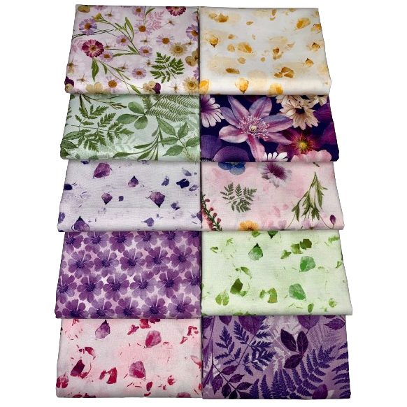 Benartex "Potpourri" Half-Yard Bundle - 10 Fabrics, 5 Total Yards