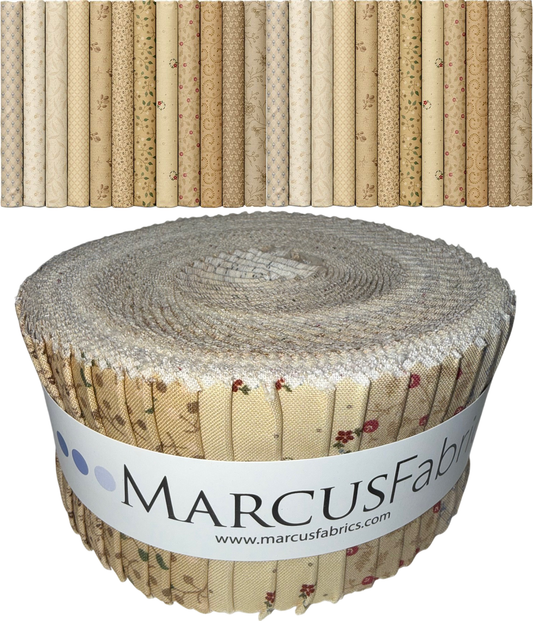 Marcus Fabrics - Prairie Backgrounds II - 40 2.5" Strips