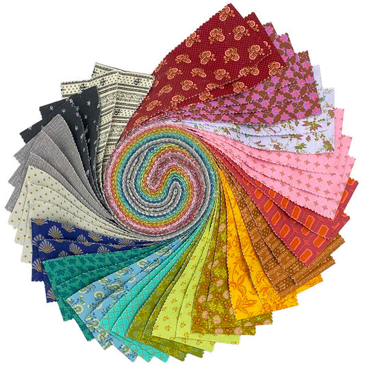 Free Spirit - Vintage Cloth by Sew Kind of Wonderful - 40 Strip Design Roll