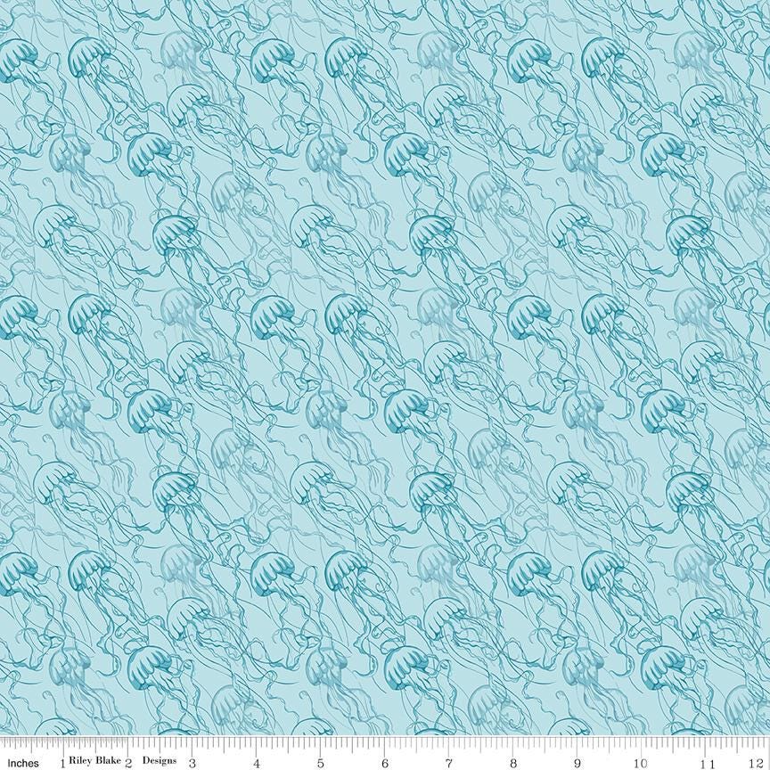 Riley Blake "Reef" Half-yard Bundle - 10 Fabrics, 5 Total Yards