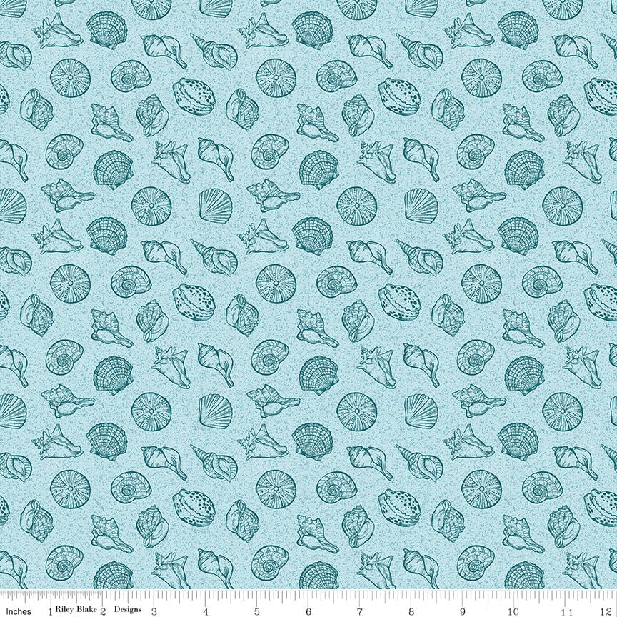 Riley Blake "Reef" Half-yard Bundle - 10 Fabrics, 5 Total Yards
