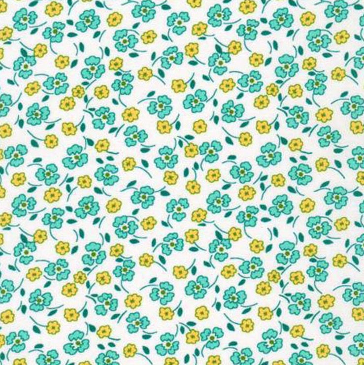 Robert Kaufman "Little Blossoms" Half-Yard Bundle - 10 Fabrics, 5 Total Yards