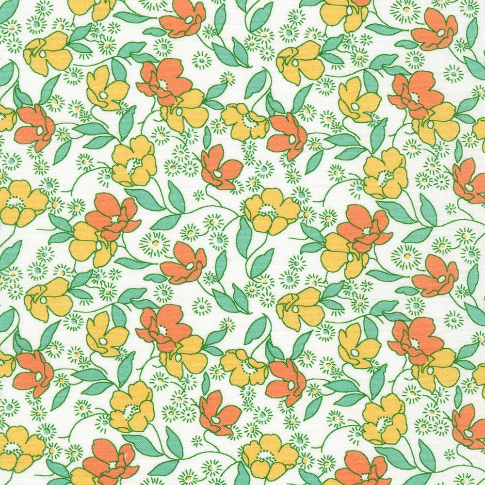 Robert Kaufman "Little Blossoms" Half-Yard Bundle - 10 Fabrics, 5 Total Yards