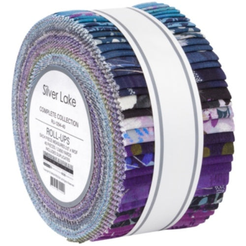Robert Kaufman Silver Lake by Sanja Rescek - Complete Collection - 40 Strip Roll-up