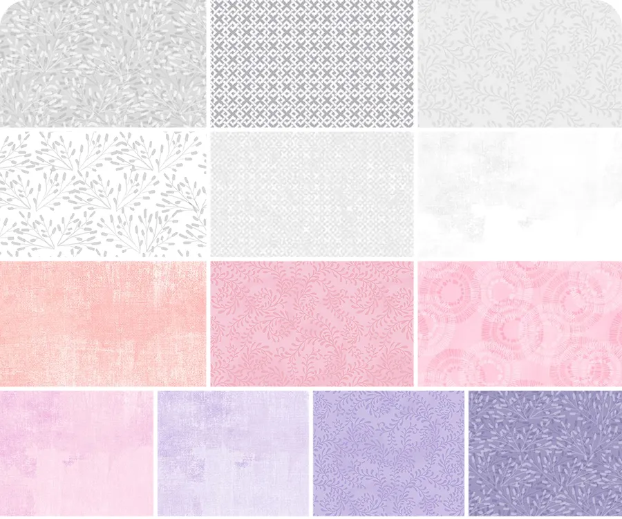 Wilmington Prints - 40 Karat Gems - Romantic Rose