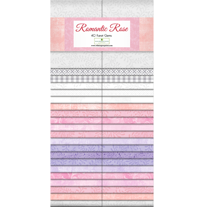Wilmington Prints - 40 Karat Gems - Romantic Rose