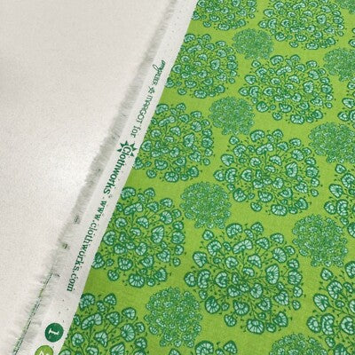 (5.5 yd) Clothworks Margot Y3663-21 Green