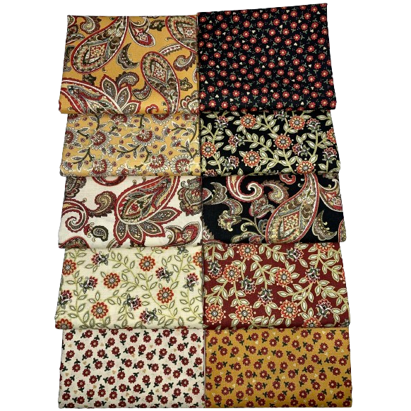 Benartex "Samsara" Half-Yard Bundle - 10 Fabrics, 5 Total Yards