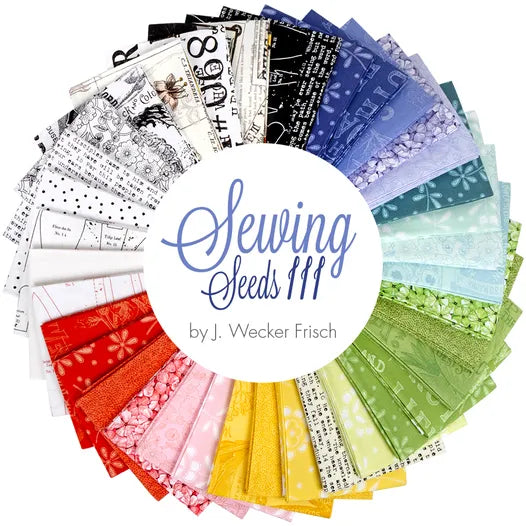 Riley Blake Sewing Seeds III - 40 Strip Rolie Polie