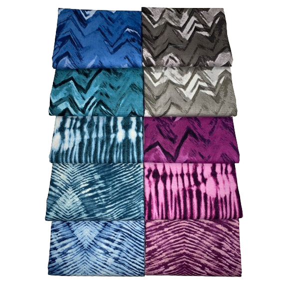 Benartex "Shibori" Half-Yard Bundle - 10 Fabrics, 5 Total Yards