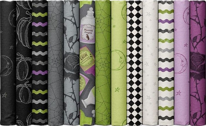 Marcus Fabrics - Simply Wicked By Deb Grogan - 40 2.5" Strips