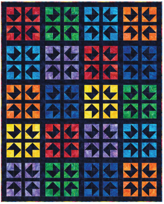 Free "Speckled" Quarter Yard/Half-Yard Bundle Quilt Pattern From Robert Kaufman!