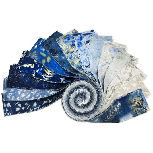 Clothworks - Naturescape by Liz St. Andre - 40 Strip Jelly Roll
