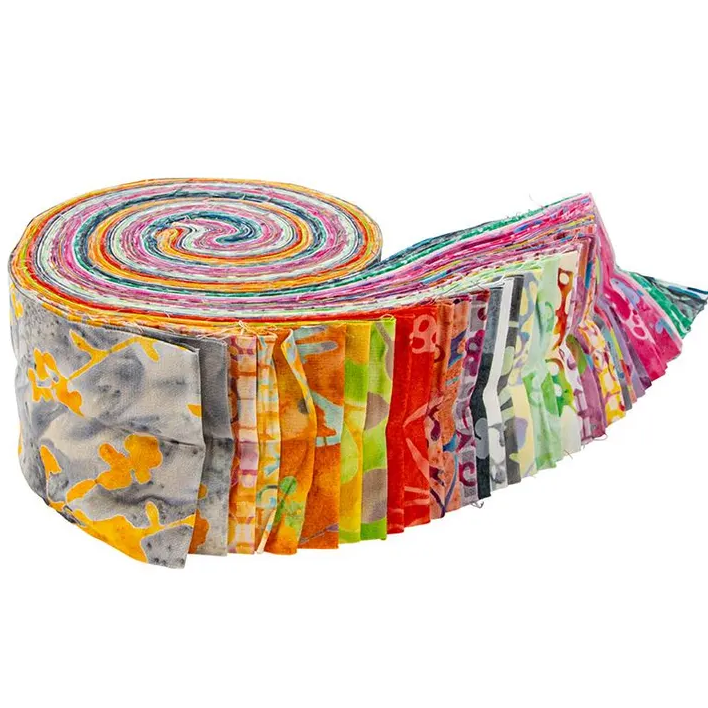 Riley Blake Sassy And Tweet Expressions Batiks - 40 Strip Rolie Polie